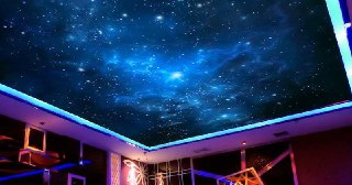 Натяжной потолок звездное небо Пыть-Ях, цена от 5168 руб.