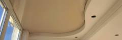 потолок на балкон